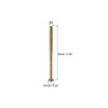 sourcing map M4 x 65mm Male Thread Phillips Pan Head