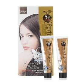 Bellish Perfect Speed ​​Color Cream Natural Brown 100g Squid Ink 5 Minute Hair Dye / 벨리쉬 퍼펙트 스피드 칼라크림 자연갈색 100g 오징어 먹물 5분 염색약