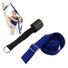 Blue Leg Stretcher Adjustable Yoga Ballet Stretch Band Door Flexible