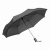 Preiswert&Gut Compact Umbrella Fully Automatic Express Grey 100 cm, gray