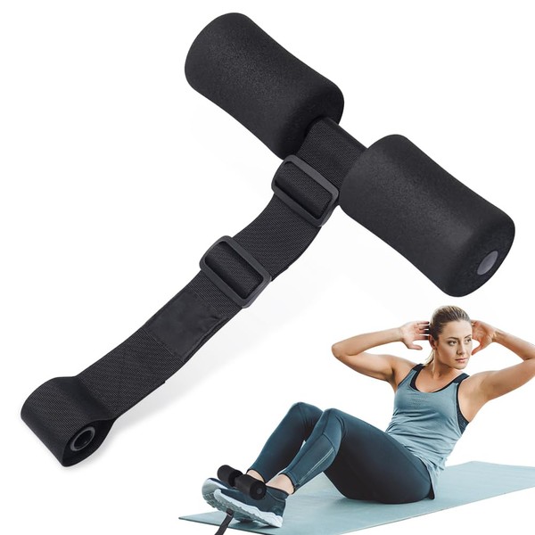 mizikuu Nordic Hamstring Curl Strap, Adjustable Nordic Hamstring Curl Portable