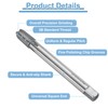 sourcing map Straight Flute Screw Taps NPT 1/8-27 2B Thread
