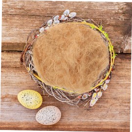 CORHAD 1Bag Natural Raffia Grass Bird Nesting Materials DIY Nesting Material for Bird Cages Bedding for Budgies Provides Warmth Comfort Winter for Birds