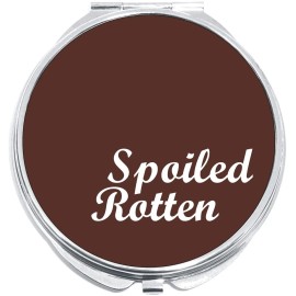NewCharms Spoiled Rotten Compact with Mirrors - Perfect for your Pocket or Purse