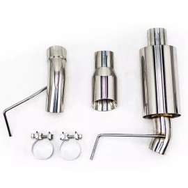 Rev9 CB-1021 For Mustang 05-10 V6 2.5" Single Axle Back FlowMaxx Exhaust System