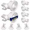 Pack of 10 Dishwasher Basket Wheels 424717 00424717 481252878025 C00481565