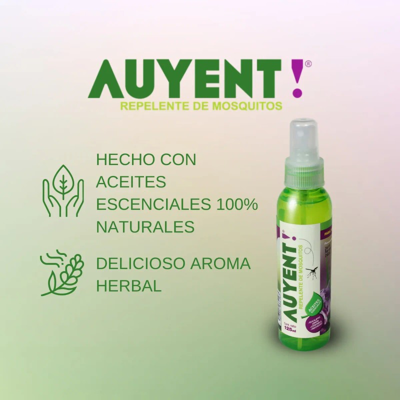 Repelente De Mosquitos 125 Ml Auyent!