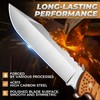 Purple Dragon Heavy Duty Machete for Cutting Trees-Fixed Blade Knife