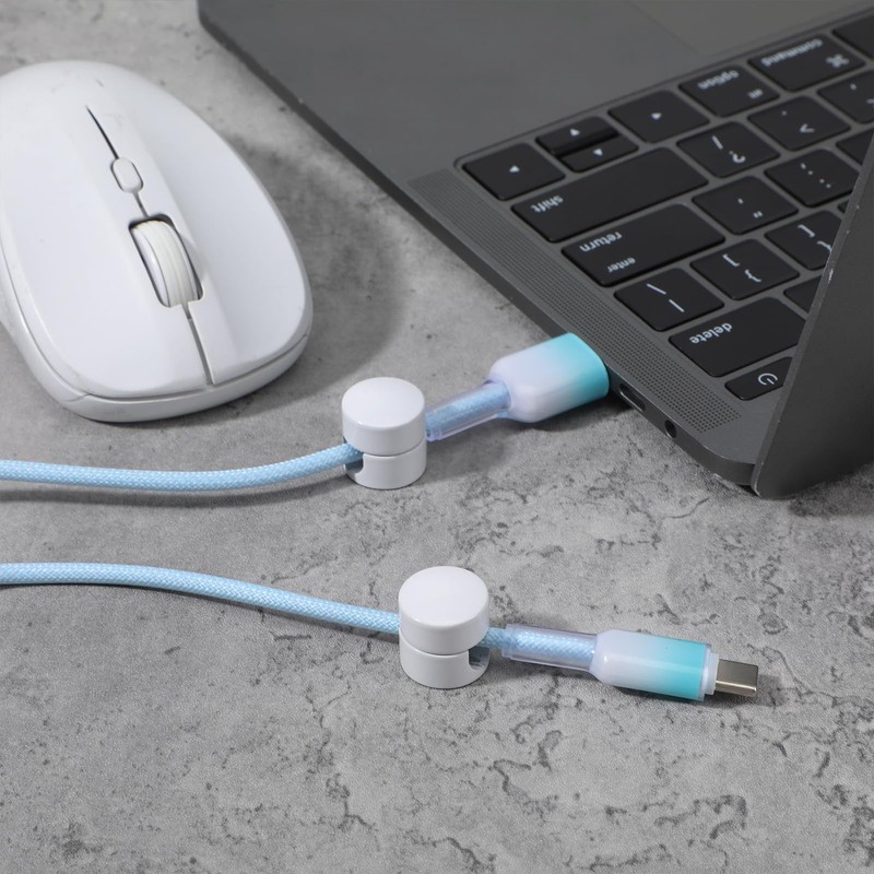 Yuanchu 3 Sets Cable Organiser Clips, Adhesive Cable Holder Clips