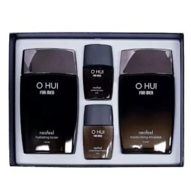 OHUI 바로픽한 오휘 포맨 세트 토너 에멀젼 본품 휴대용 남성 스킨 OHUI For Men Set Toner Emulsion Full Size Portable Men's Skin Care [Ohui Four-Piece Set]