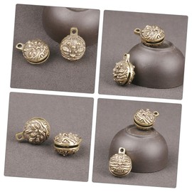 CORHAD Cute Keychain Vintage Brass Bell Pendant Craft Decor Retro Hanging Bell