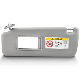 Sun Visor Gray Driver Side Compatible with 2009-2023 Toyota Land Cruiser Prado KDJ150 KDJ155 2010-2023 GX460 Replace 74320-0G030-B0 74320-60F30 74320-60D22-A0 (Left)