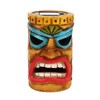 qzzwbbtc Tiki Head Solar Statue Light for Garden Decor and