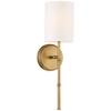Regency Hill Abigale Modern Luxury Wall Lamp Brass Gold Metal