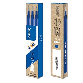 Pilot Rollerball Refill for Frixion 2275 BLS-FR5-L-S3 0.3 mm Blue Pack of 3 in Caseaa