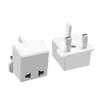 Strhowill (10Pcs) US/EU to UK Plugs Adapter,US to UK Travel