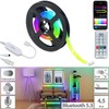 Luminea Home Control Smart USB RGB IC LED Strip Bluetooth
