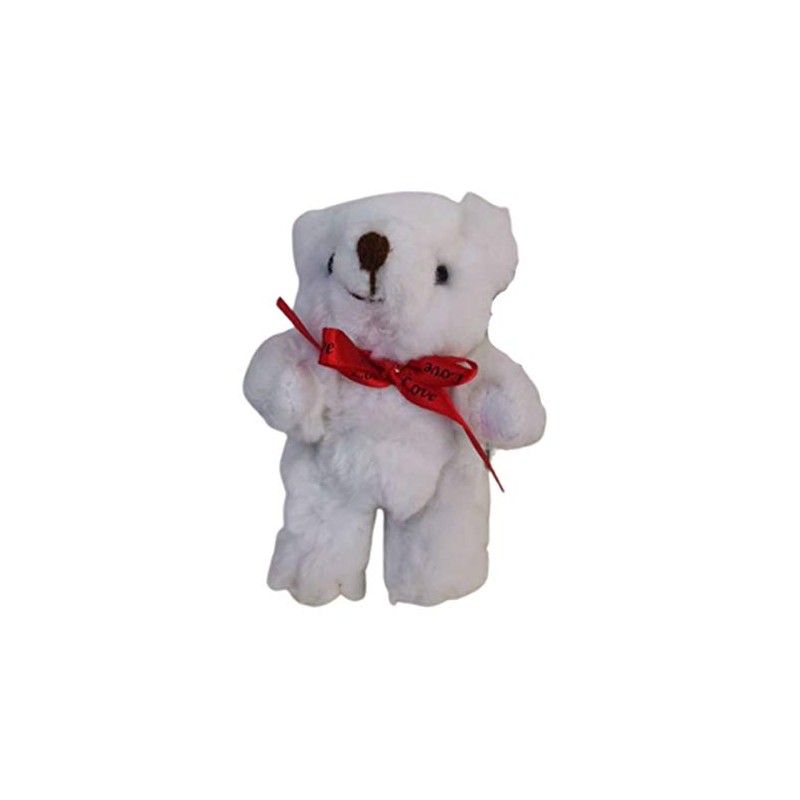 Fuzzies Sugar the White Jointed Teddy Bear