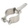 1 Pair Clamp On Oar Locks,Stainless Steel Clamp on Oarlock,Oar