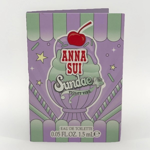 Anna Sui Sundai Violet Vibe 0.05 oz 1.5 ml EDT
