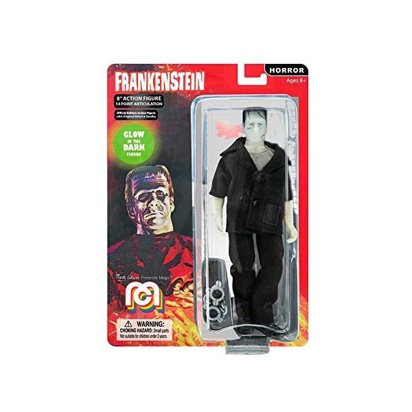 Mego Action Figures, 8” Frankenstein, B&W (Limited Edition Collector’S Item)