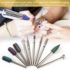 10pcs Nail Drill Bits Set Manicure Pedicure Nail Polishing Grinding