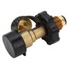 Gas Tank Pressure Gauge QCC Type 1 Converts 5‑100lb Gas