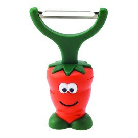 MSC International Joie Veggie Dude Fruit Vegetable Peeler, Stainless Steel Blade, 4-Inches