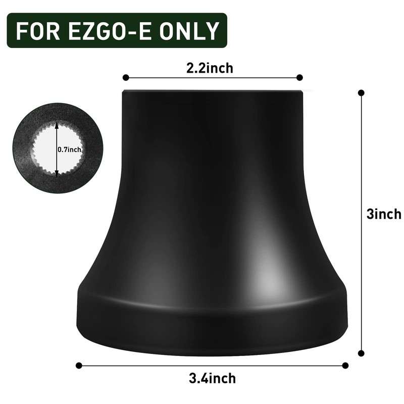 QYMOPAY Golf Cart Steering Wheel Adapter for EZGO TXT &