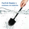 Cepillo para baño, 4PCS Escobilla de Inodoro, Silicona