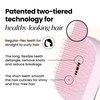 Tangle Teezer Hairbrush, Compact Styler, Pearlescent-Matt, Compact Brush for Travel