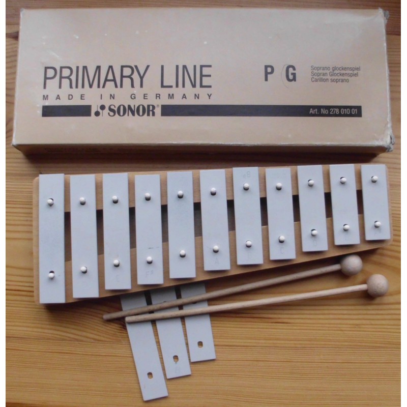 Sonor Soprano Children's Primary Bell Chime with Beech Wood