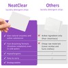 NeatClear Laundry Detergent Sheets - Travel Size - Lavender Scent