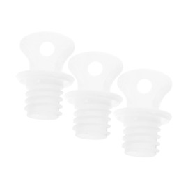 Baluue 3pcs Hot Water Bottle Lid Stopper Cap for Hot Water Bags Leakproof Sealing Plug Reusable Stopper