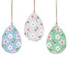 Gisela Graham Easter Egg Decorations, Cherry Blossom Design, Set of