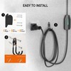 Maizengauto EV Charger Holder Wall Mount J1772 Charging Cable Organizer