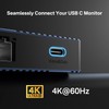 ACASIS USB C Hub USB C Docking Station Dual Monitor