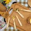 Kitchen Bamboo Wood Measuring Spoons for Measuring Dry and Liquid
