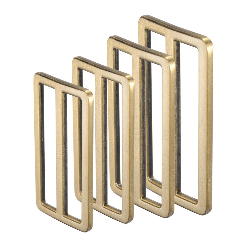 PATIKIL 2 Inch Tri-Glide Slide Buttons, 10 Pack Adjustable Buckle