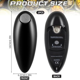 TaimeiMao Dosenöffner Elektrisch, Automatischer Dosenöffner, Elektrischer Dosenöffner Senioren mit Einer Berührung, Elektrischer Dosenöffner Tragbar