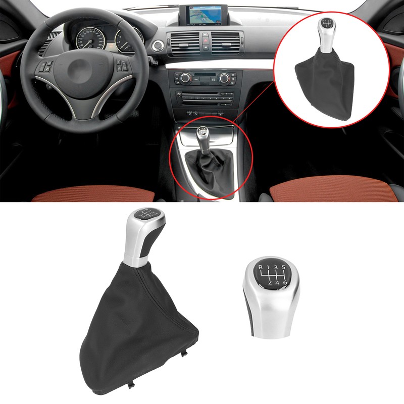 6 Speed Gear Shift Knob Gaitor Boot Car Adaptations Replacement
