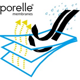 Dexshell Men's Ultra Dri Sports/Outdoor Activities Waterproof Socks, Black/Aqua, X-Large