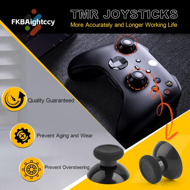 2 Pack TMR Electromagnetic Joystick for X Box Series X/S