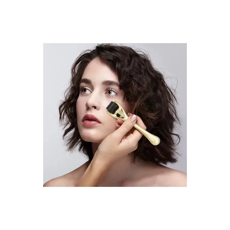 Derma Roller 1.5 Mm Para Barba Y Facial Cabello