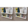 Casafoyer Wall Shelves 4 pcs White 39.4"