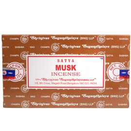 Satya Nag Champa Musk Incense Sticks - Box 12 Packs