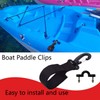 AUXPhome Universal Kayak Paddle Holder, Paddle Board Accessories, Inflatable Boat