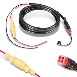 yourour 010-11678-10 Power Cable Compatible with Garmin Echo Series 100, 101, 150, 151, 151dv, 200, 201, 201dv, 300c, 301c, 301dv, 500c, 501c, 550c, 551c, 551dv