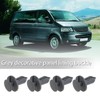 YINETTECH 50 x Grey Longer Trim Panel Fixing Lining Clips