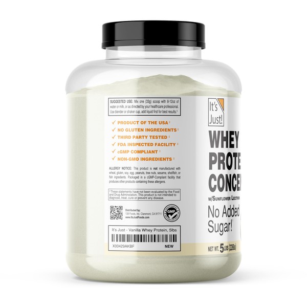 It's Just! It's Just! - 100% Whey Protein Concentrate, Made